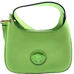 Versace Lime Green Shoulder Bag